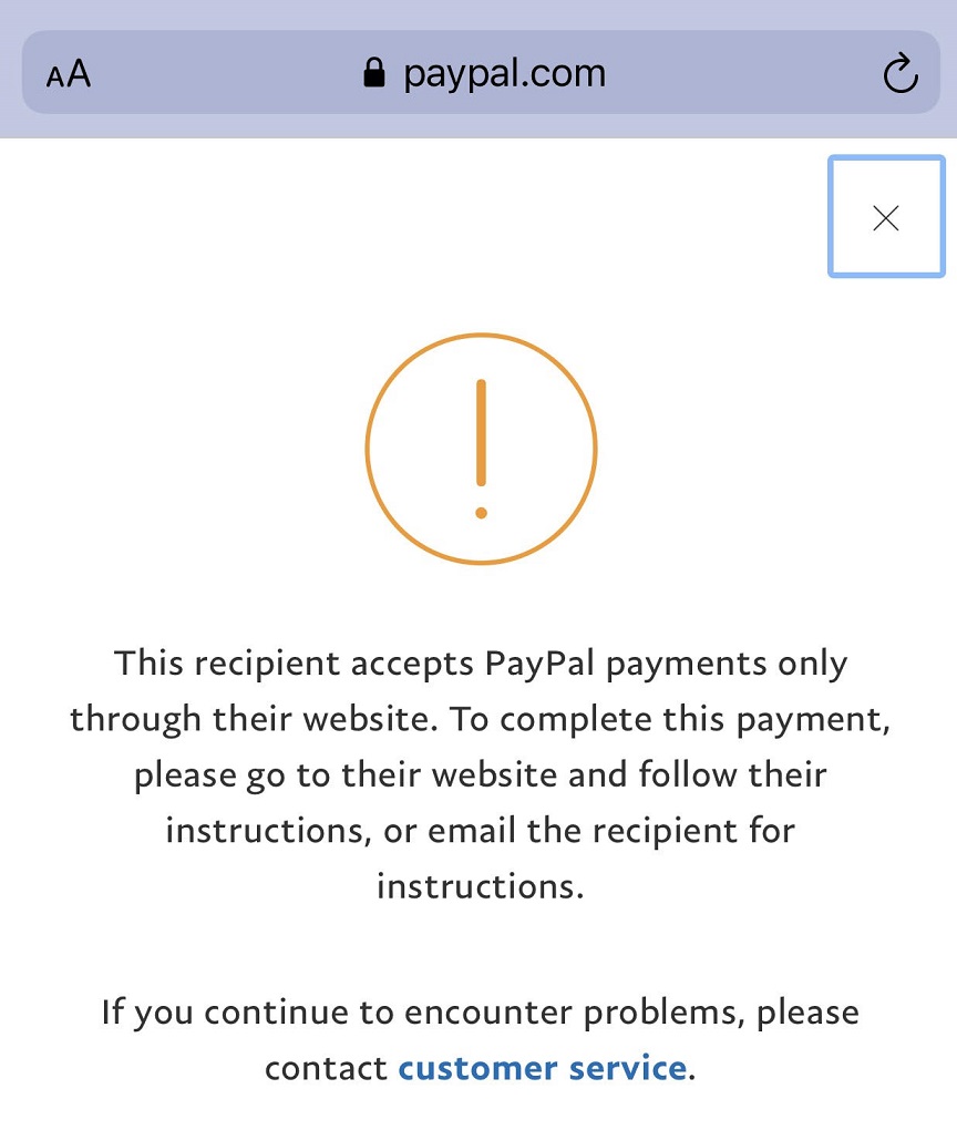 business paypal account