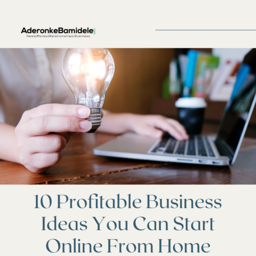 10 profitable business ideas