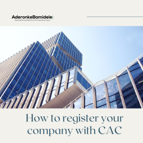 How to register your company with CAC